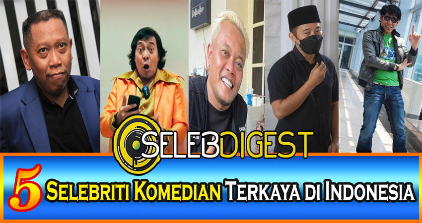 5 Selebriti Komedian Terkaya Di Indonesia