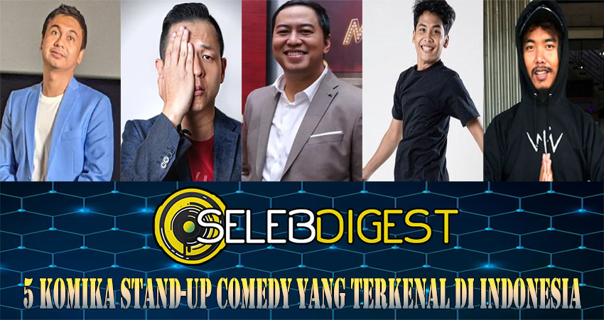 5 Komika Stand-up Comedy yang Terkenal di Indonesia