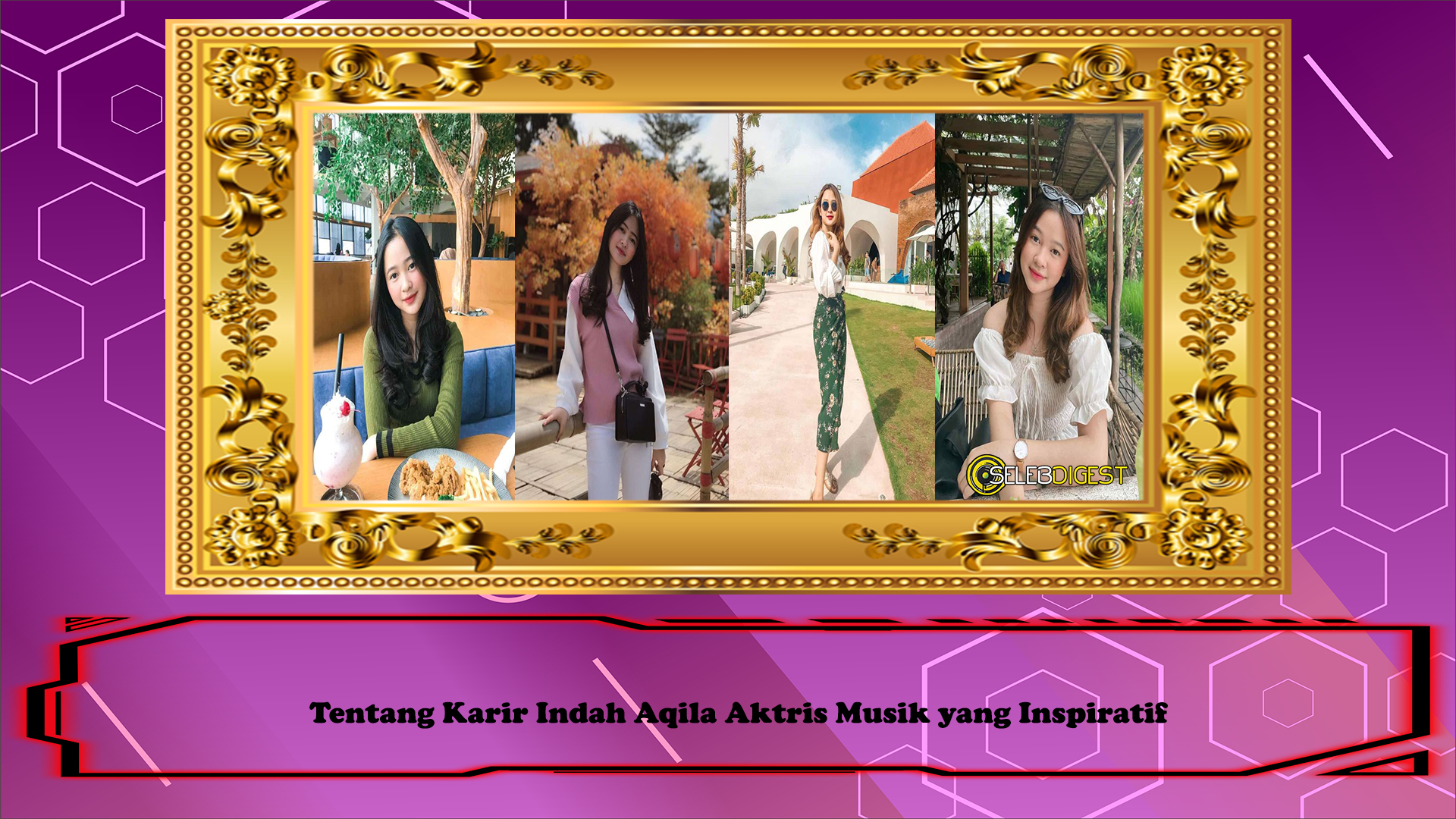 Tentang Karir Indah Aqila Aktris Musik yang Inspiratif